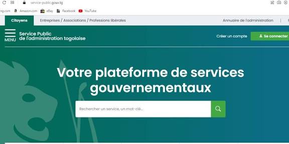 Togo:Les démarches administratives dématérialisées