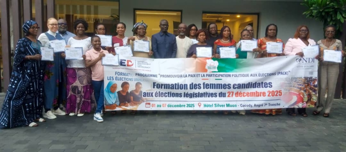 Côte d’ivoire : 13,2 % de femmes inscrites dans la course aux législatives